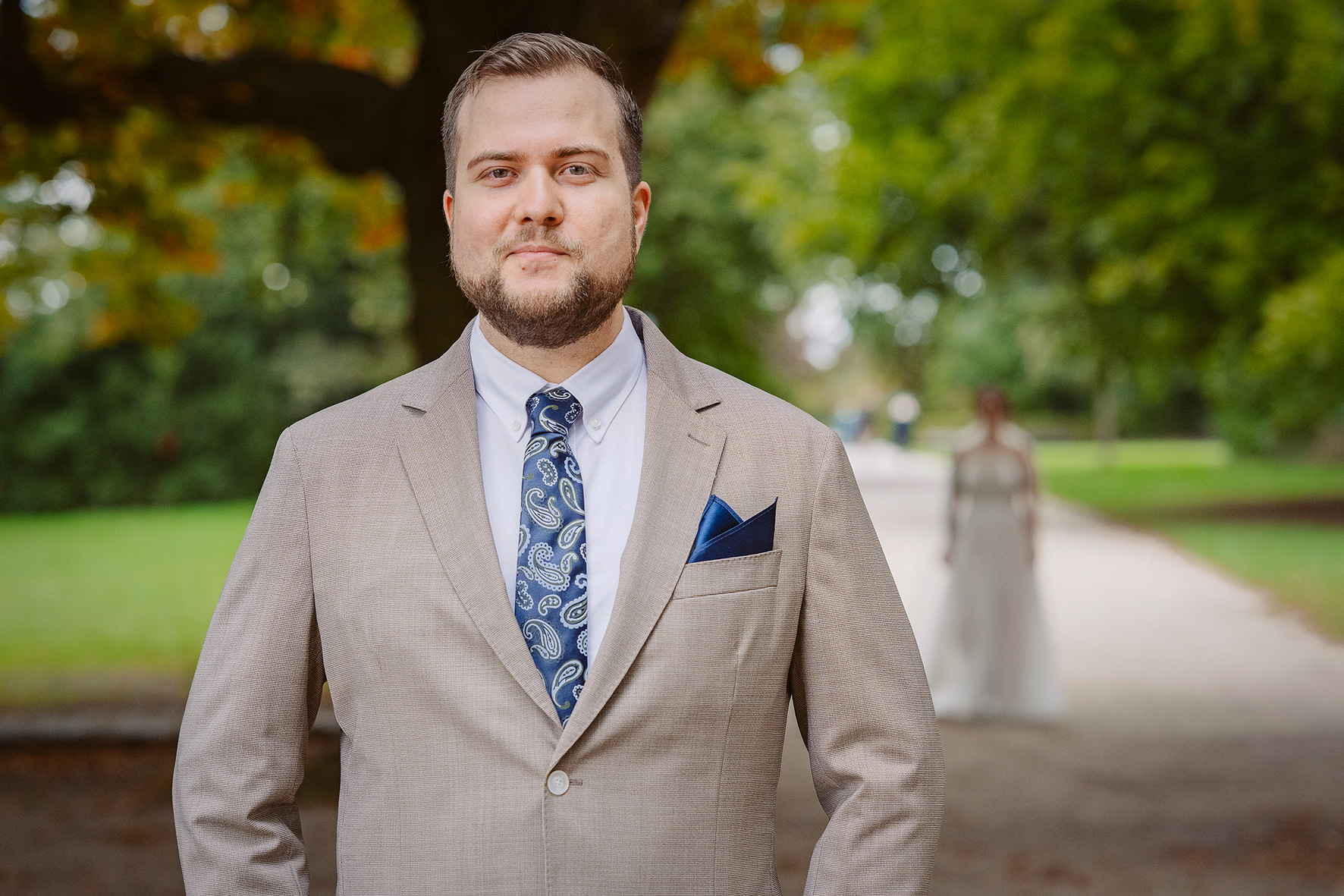 erster blick first look hochzeit heiraten frankfurt am main hessen brautpaarbilder herbsthochzeit 